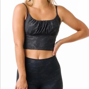 Zyia grey battleship camo bra M